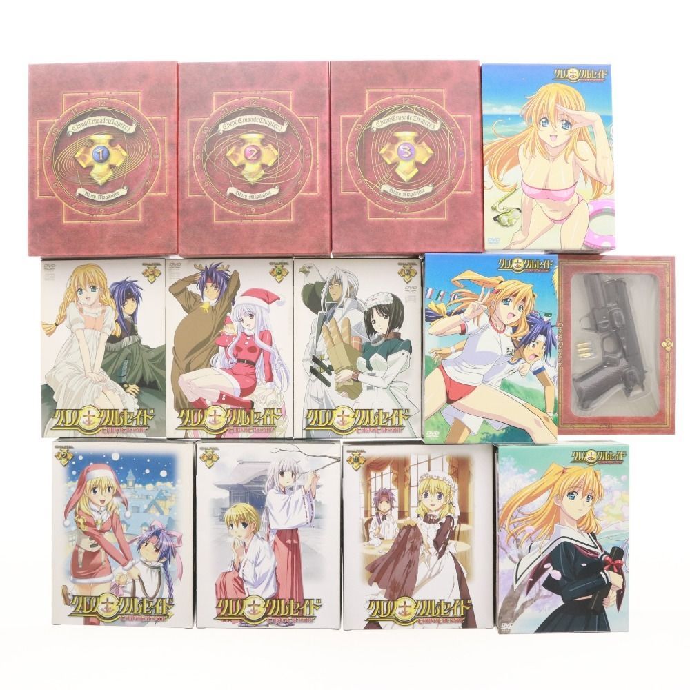 □ クロノクルセイド DVD 全12巻 セット まとめ売り 初回限定版 ケース