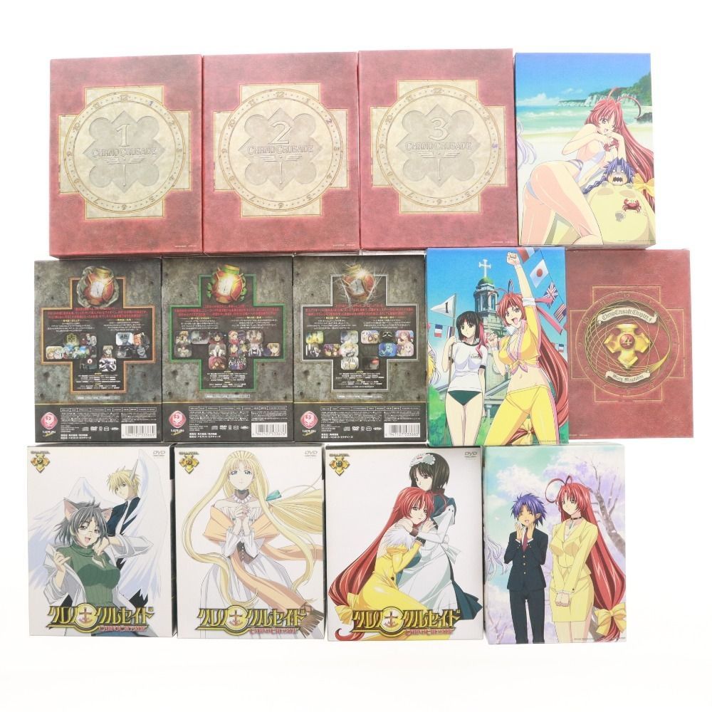 □ クロノクルセイド DVD 全12巻 セット まとめ売り 初回限定版 ケース