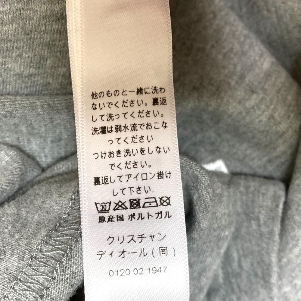  Christian Dior クリスチャンディオール COUTURE エンブロイダリーTシャツ サイズ10 グレー キッズ 古着 Tシャツ トップス