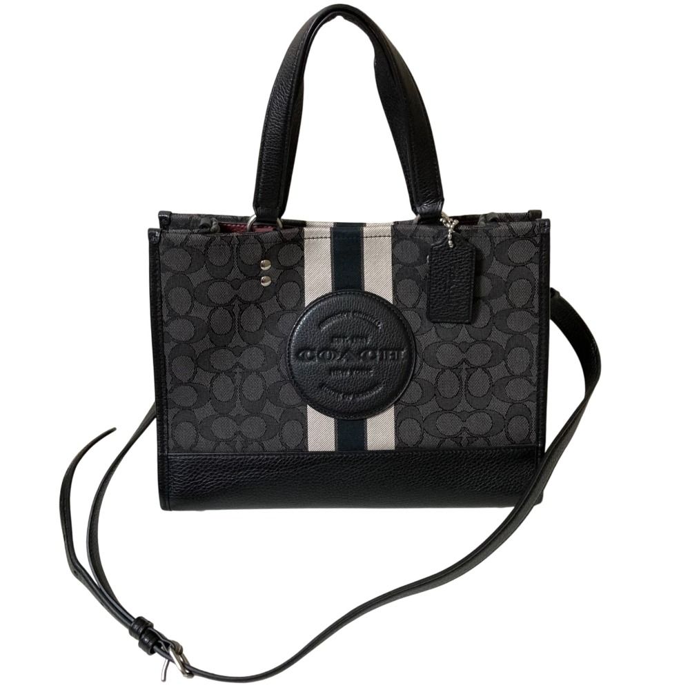 美品 COACH コーチ デンプシー 2WAY ハンドバッグ ショルダーバッグ 