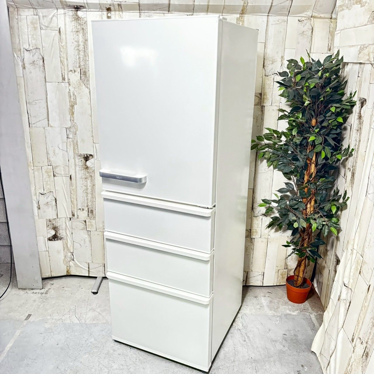 2018年製】AQUA アクア AQR-36Gノンフロン冷凍冷蔵庫 355L 大容量