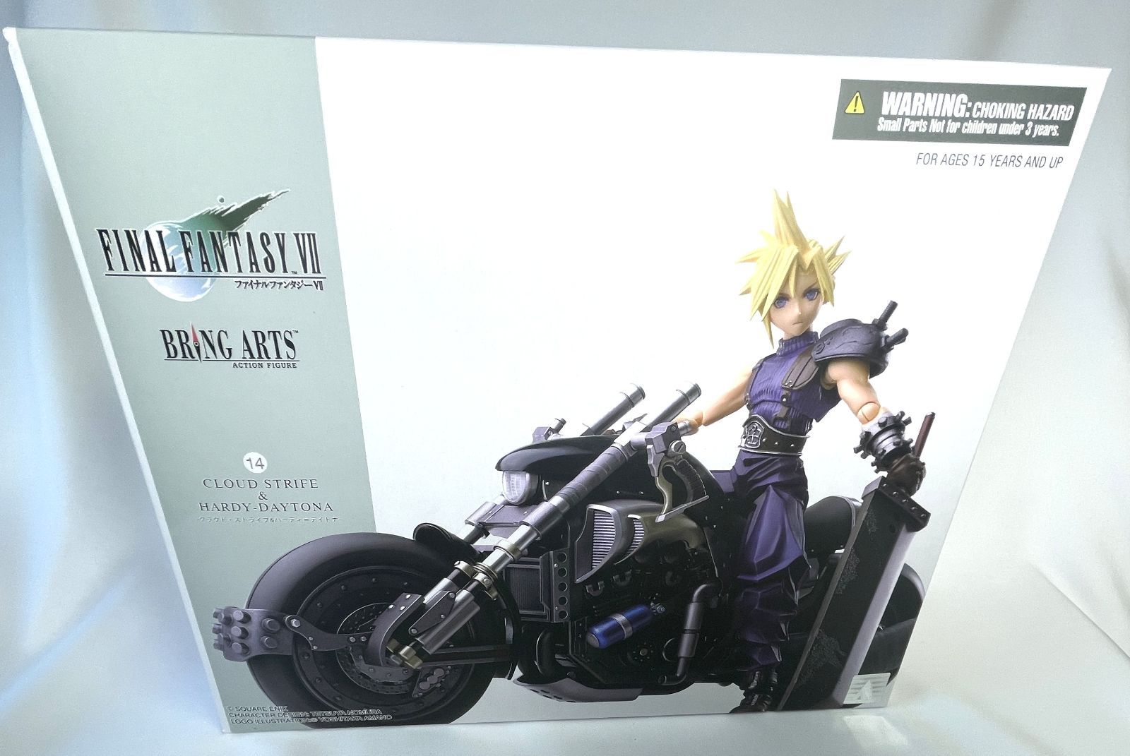 FINAL FANTASY VII BRING ARTS クラウド ストライフ＆ハーディ デイトナ 可動フィギュア