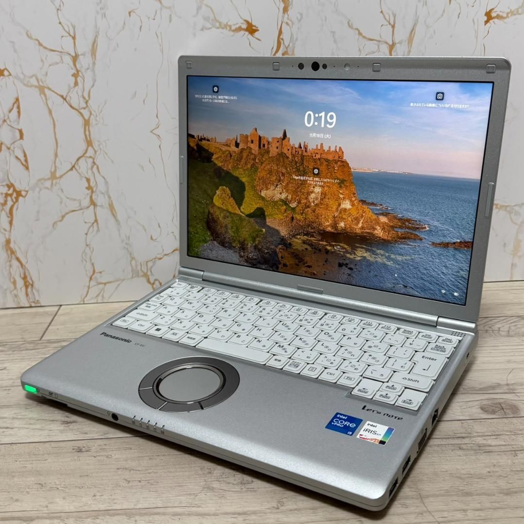 Panasonic レッツノート メモリ16 GB Office カメラWin 11 Office付き にも 届いてすぐ使えます マウスはおまけ S 491-E