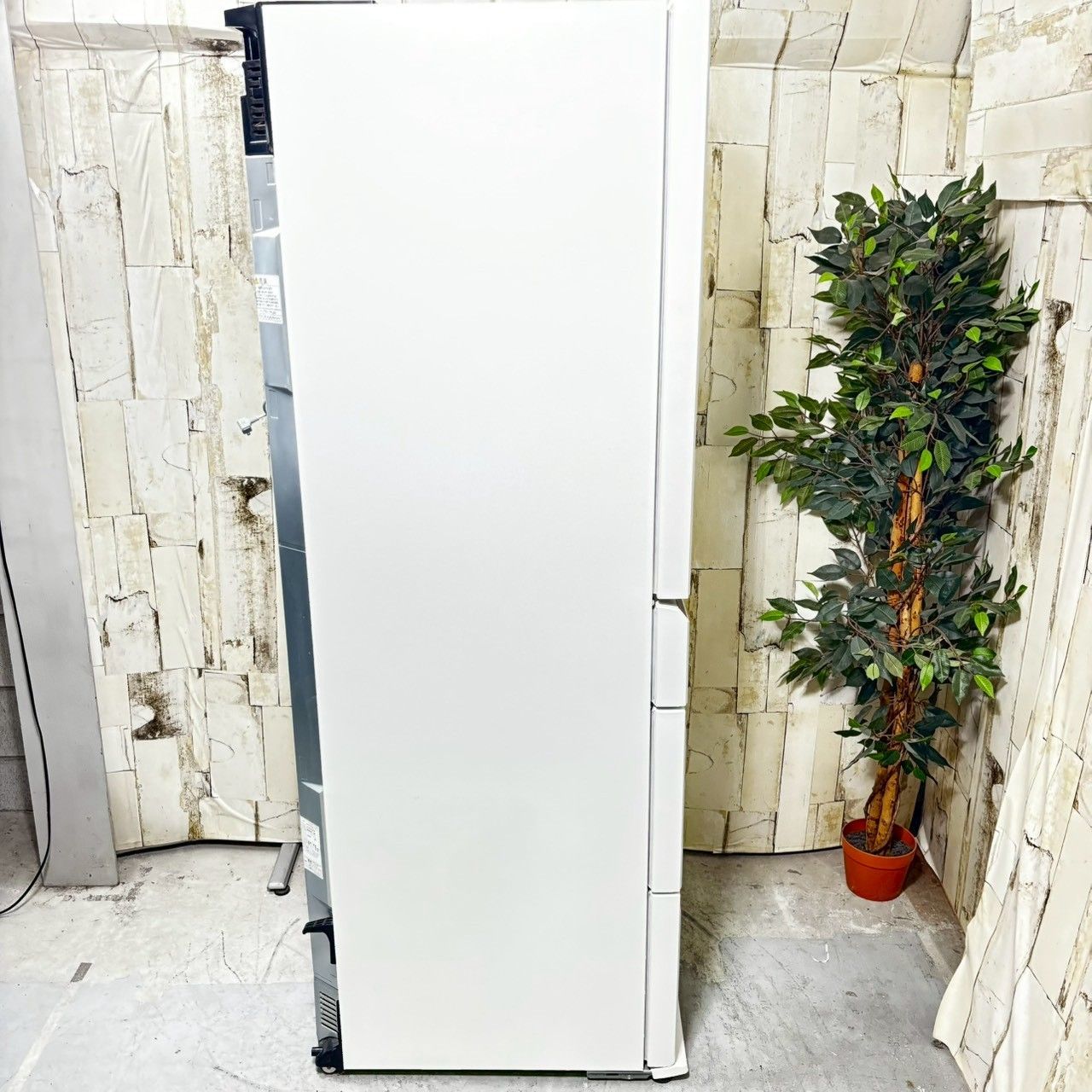 2020年製】 Panasonic パナソニック NR-E415PV-W ノンフロン冷凍冷蔵庫 