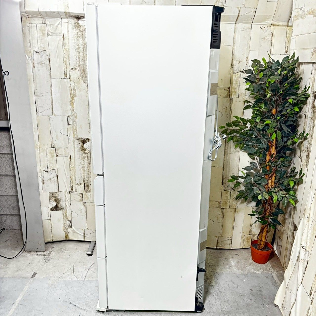 2020年製】 Panasonic パナソニック NR-E415PV-W ノンフロン冷凍冷蔵庫 