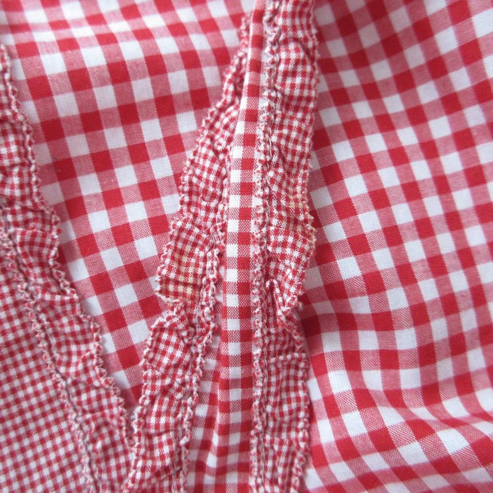 フリル シャツワンピース