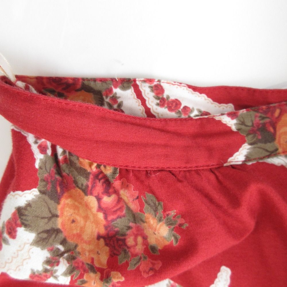 良品 PINK HOUSE ピンクハウス フラワープリント フリル ティアード  