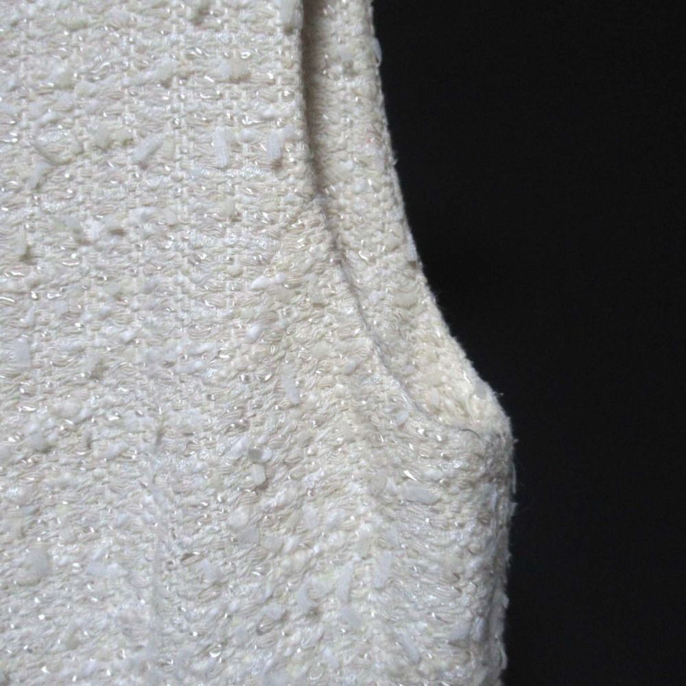 良品 FOXEY フォクシー Little Cambridge ツイード ノースリーブ  