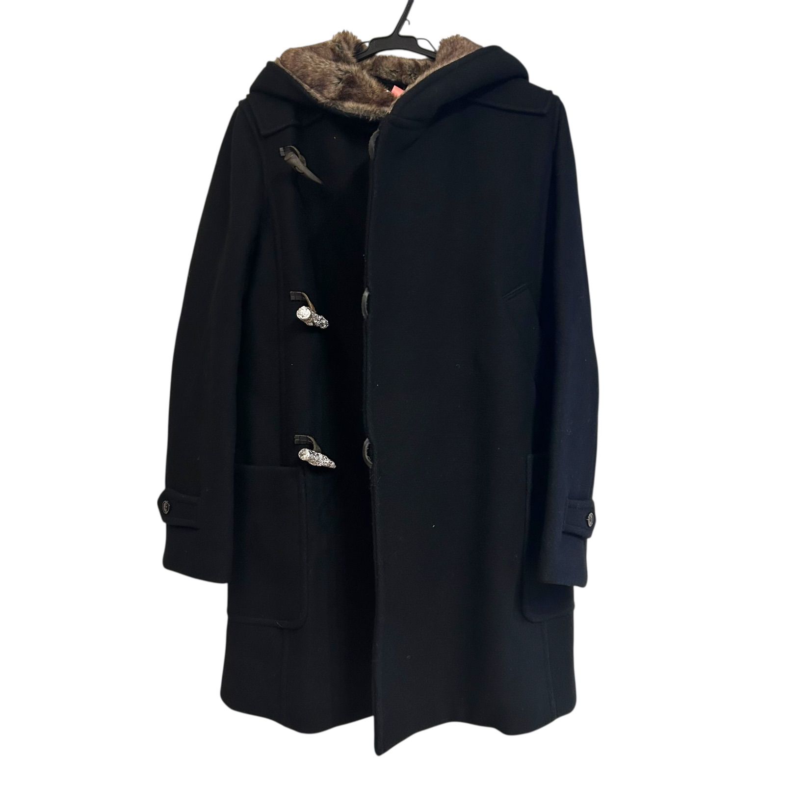 ZM1663 sunao kuwahara スナオクワハラ ダッフルコート ネイビー