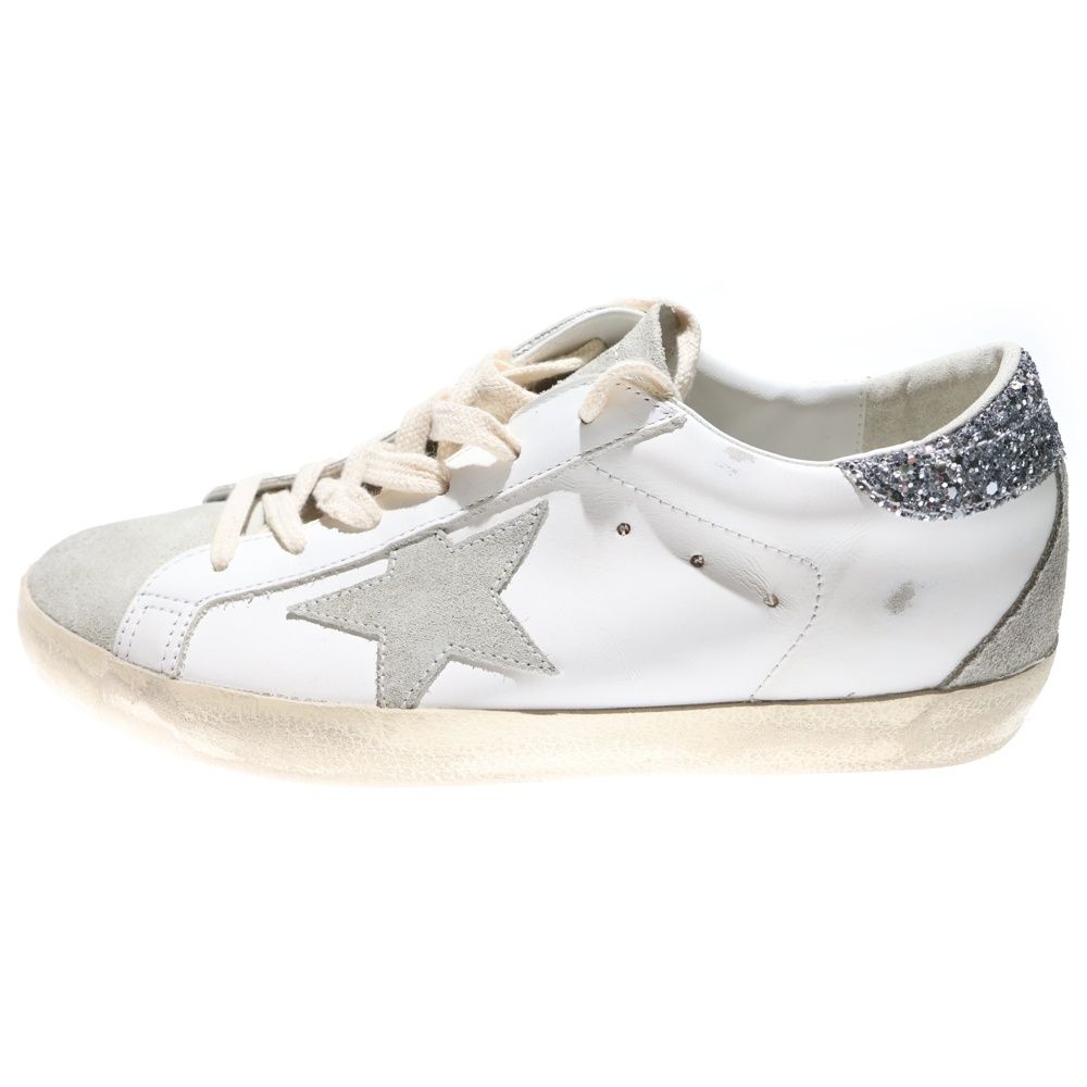 GOLDEN GOOSE DELUXE BRAND ゴールデングース ブランド Superstar Classic With Spur スーパースター クラッシック ウィズ スパー F 004712 レザー スニーカー ホワイト