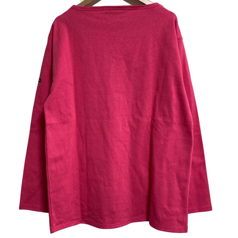 SAINT JAMES セントジェームス UA ウェッソン バスクシャツ カットソー サイズT 5 ピンク レディース 古着