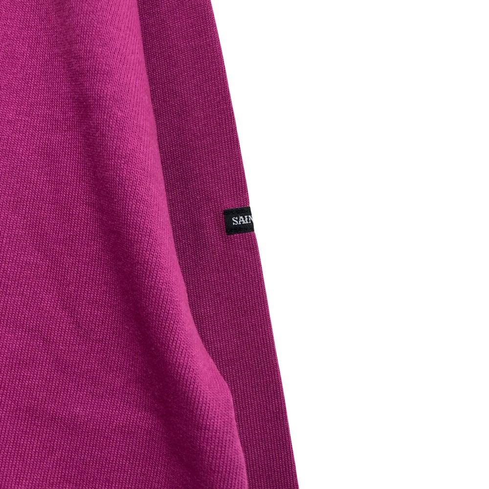  SAINT JAMES セントジェームス UA ウェッソン バスクシャツ カットソー サイズT 6 パープル レディース 古着 長袖 Tシャツ カットソー