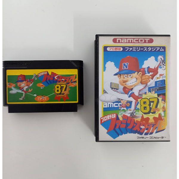 ファミリースタジアム87年度版 ファミコン カセット #m00040 - メルカリ