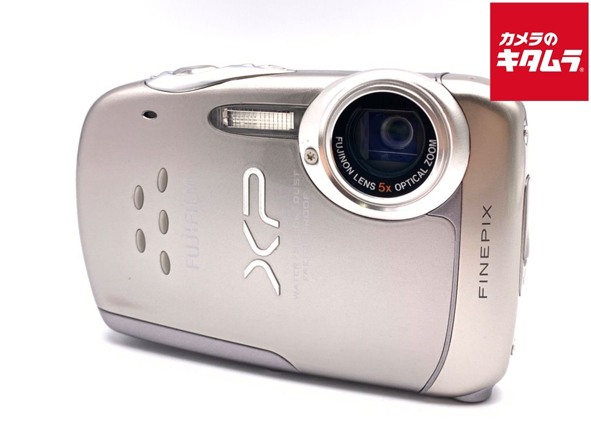FUJIFILM FINEPIX XP10 美品 フルセット 並品】 フジフイルム FinePix XP10 ストア シルバー FUJIFILM FinePix