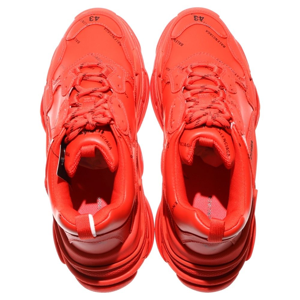 BALENCIAGA (バレンシアガ) Triple S Sneaker Allover Logo 541624