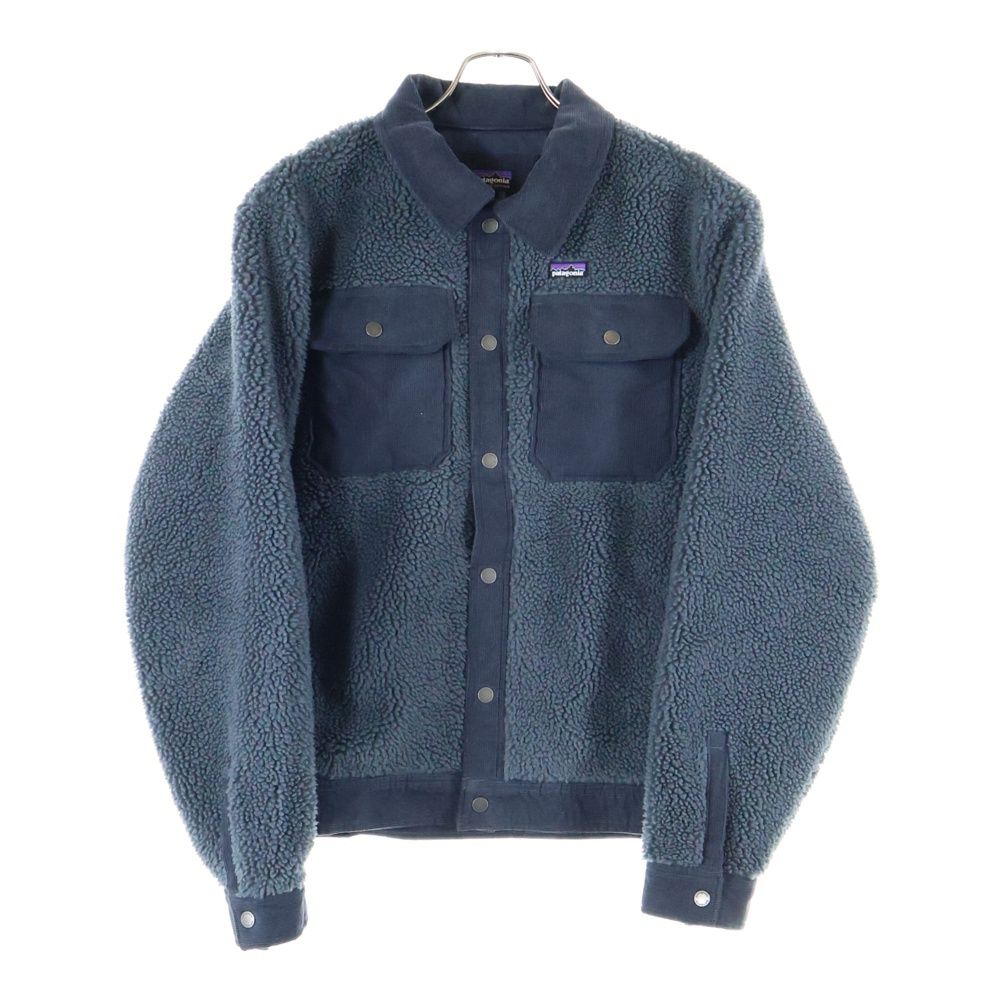 パタゴニア　トラッカージャケット　コーデュロイ　裏ボア　ネイビー　美品 PATAGONIA (パタゴニア) 24AW Men's Retro-X Trucker Jacket メンズ