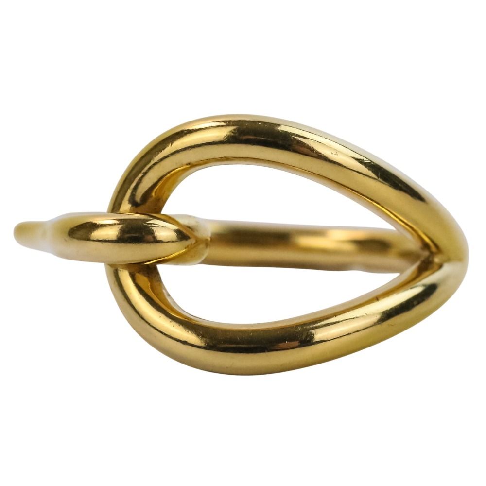 HERMES エルメス ジャンボ スカーフリング ゴールド レディース 古着