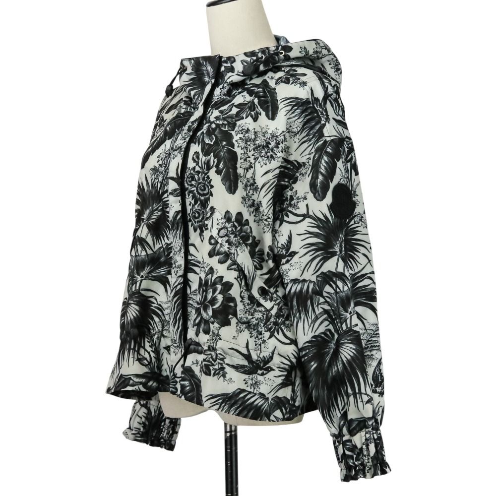 美品 MONCLER モンクレール ALBIREO ボタニカル ナイロンパーカー