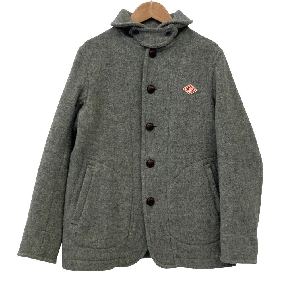 良品 DANTON ダントン ウールモッサジャケット サイズ36 グレー