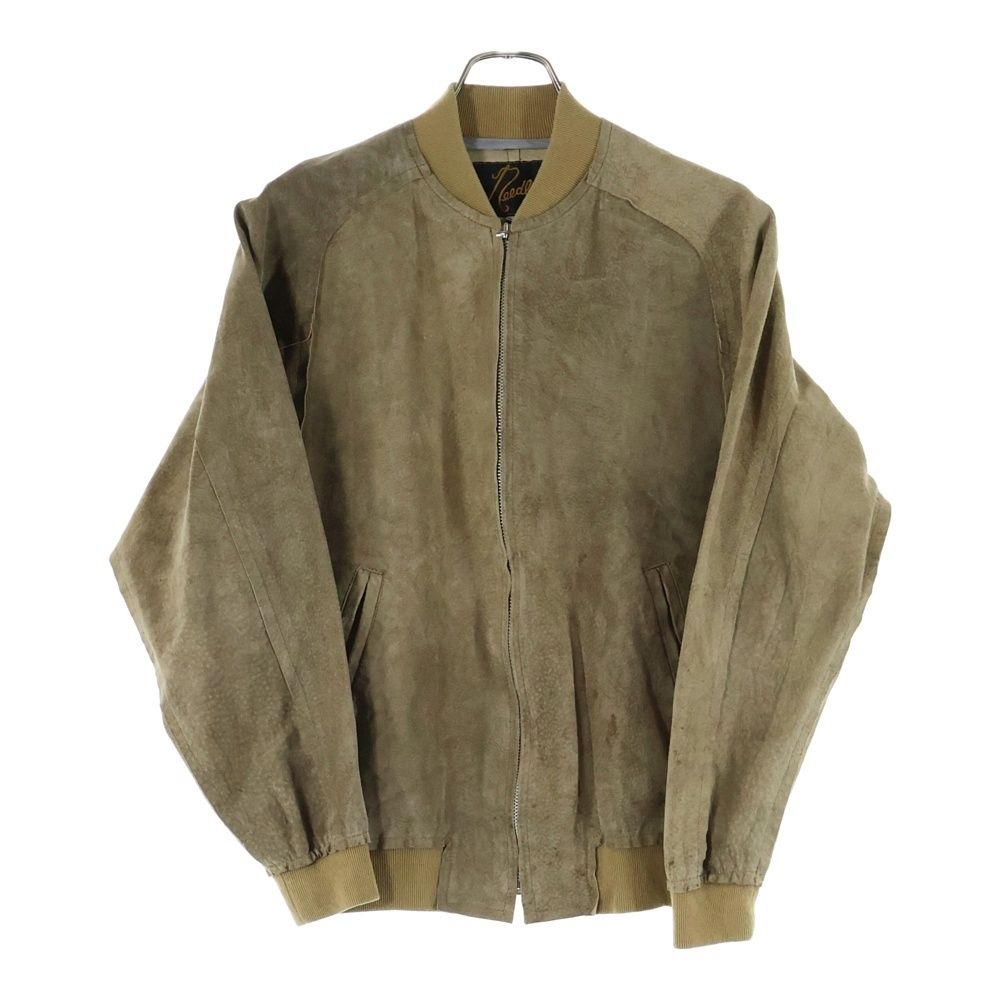 Needles (ニードルス) レザージャケット ジップアップブルゾン