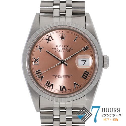 138612 ROLEX ロレックス 16220 デイトジャスト ピンクローマ