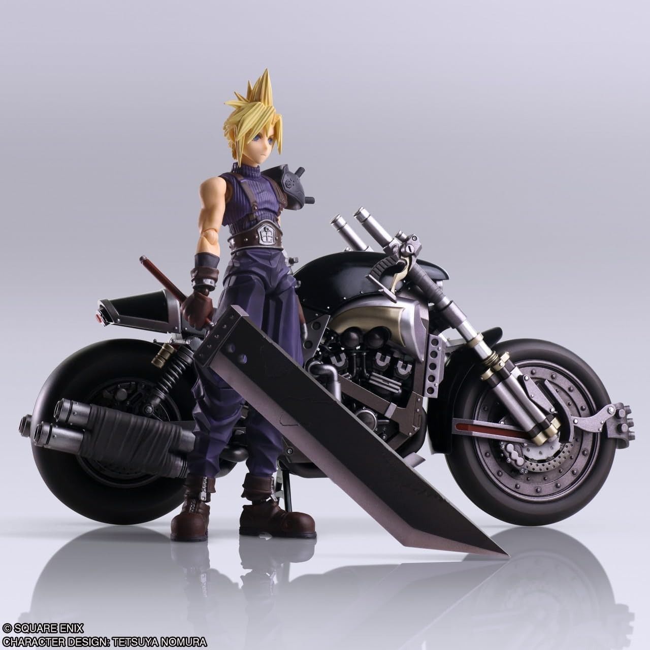 新品未開封 FINAL FANTASY VII BRING ARTS クラウド・ストライフ