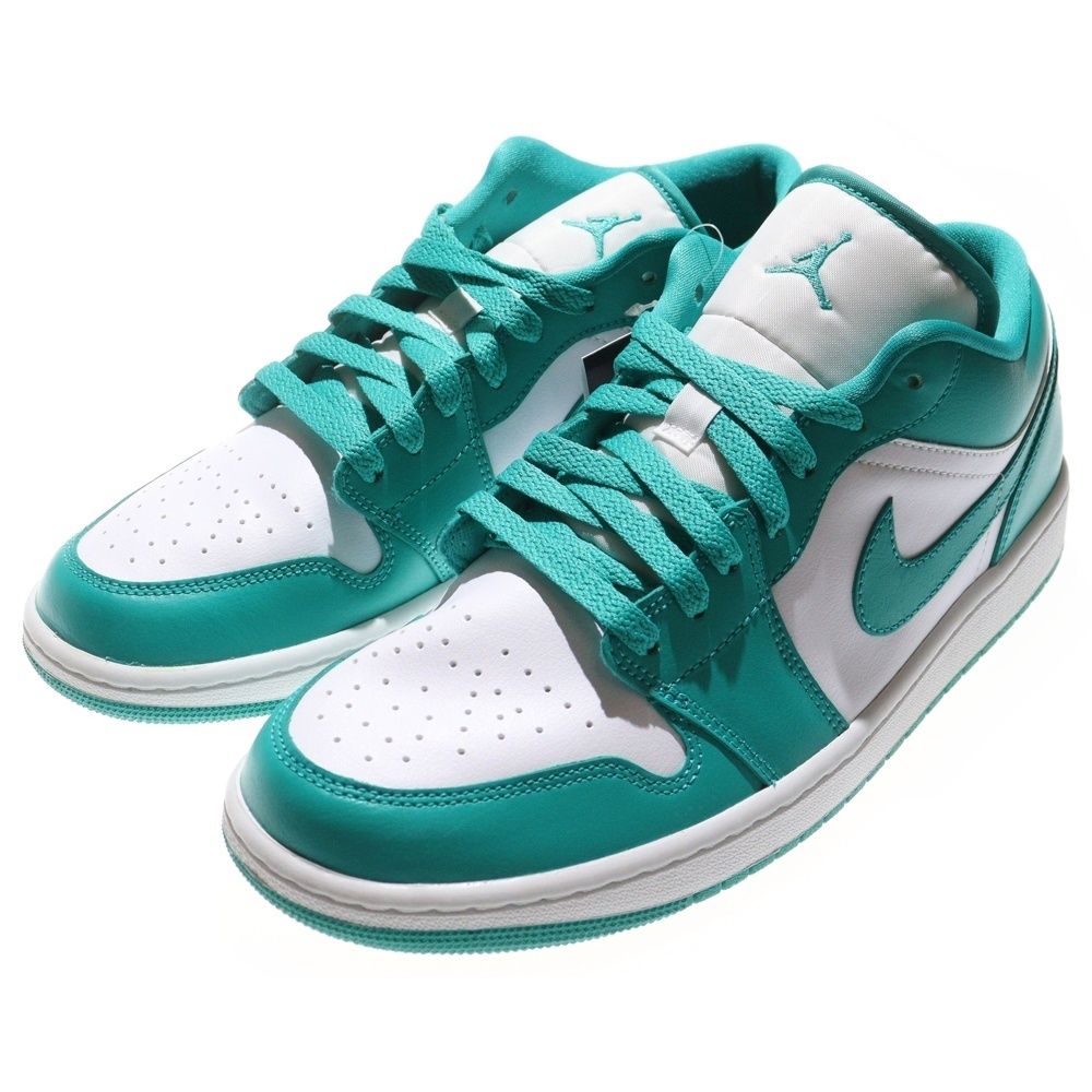 NIKE ナイキ WMNS AIR JORDAN 1 LOW DC 0774-132 エアジョーダン1 ロー ローカットスニーカー ターコイズ ホワイト ブルー US 11.5 28.5 cm