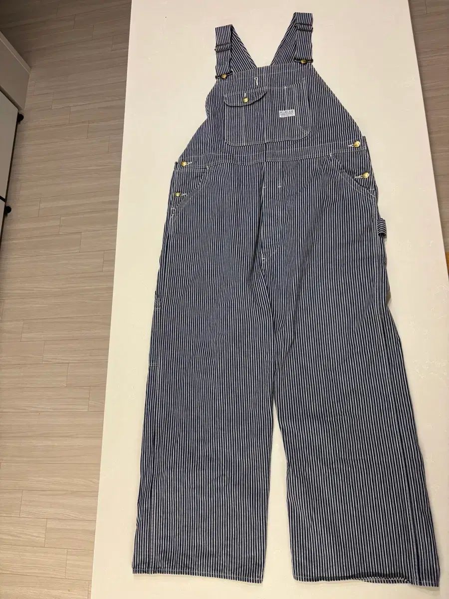 アットラスト ヒッコリース オーバーオール 25 ss