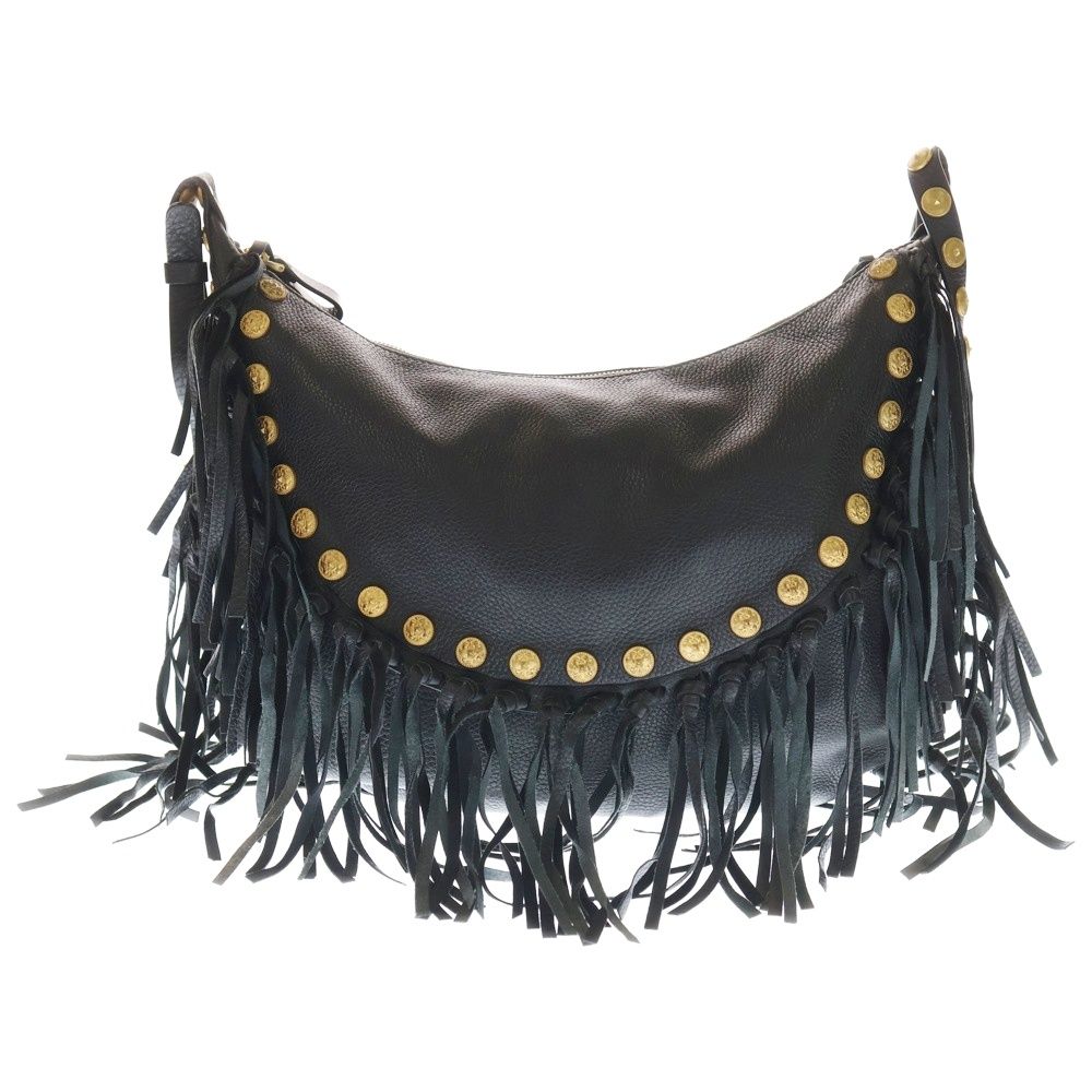 VALENTINO (ヴァレンティノ) ロックスタッズ エンブレム フリンジ