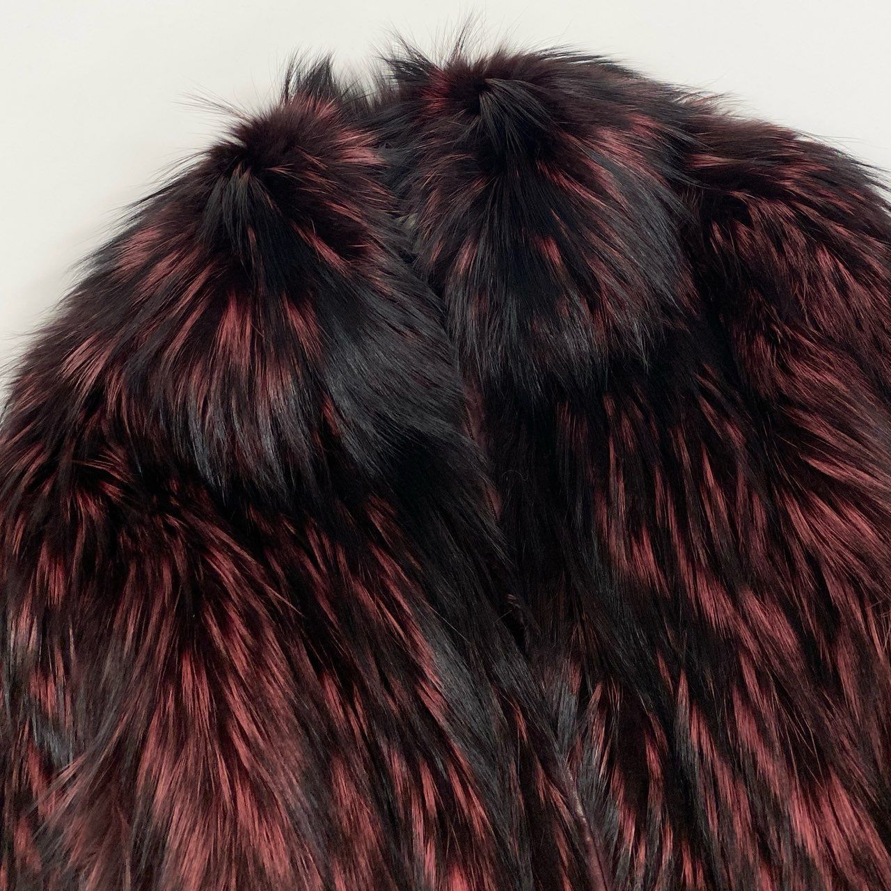 68L8 EMBA エンバ 染め フォックスファー ジップアップジャケット