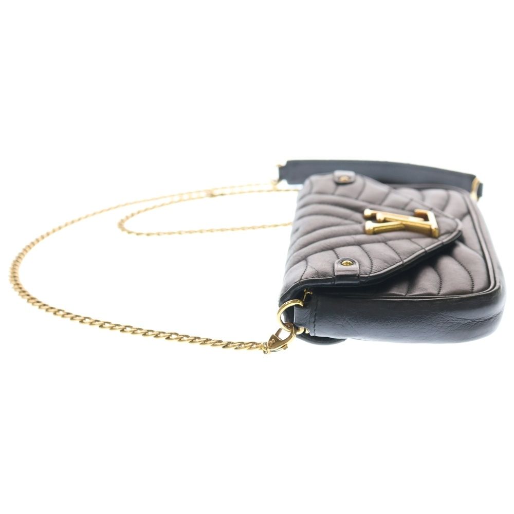 LOUIS VUITTON (ルイヴィトン) ニューウェーブ LV ロゴ レザー