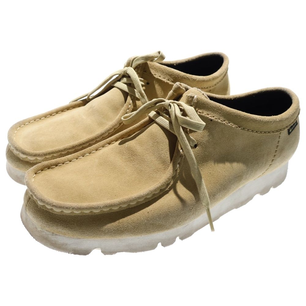 Clarks クラークス Wallabee GORE TEX ワラビー ゴアテックス スウェード シューズ ベージュ