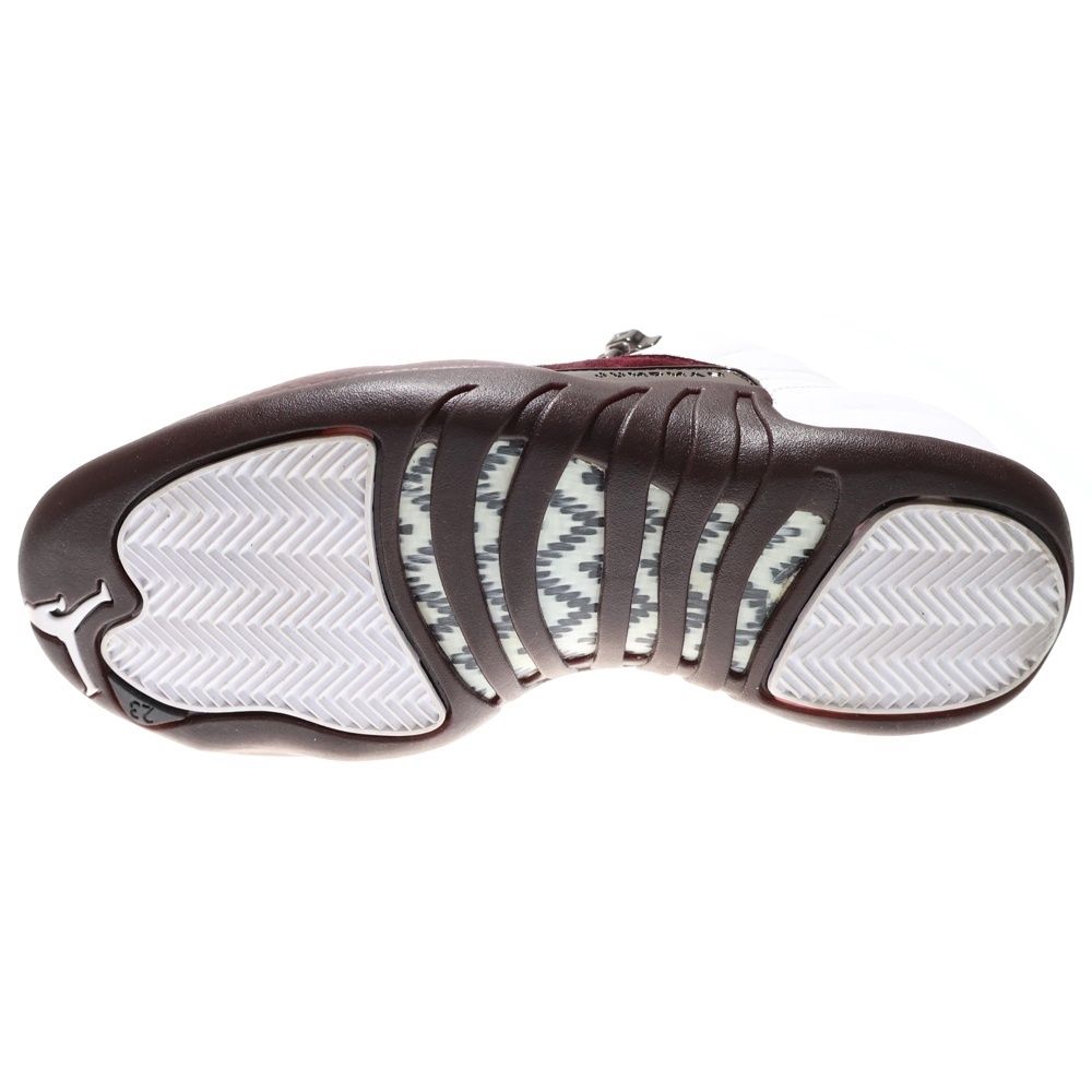  NIKE ナイキ ×A MA MANIERE AIR JORDAN 12 WMNS アママニエール エアジョーダン12 ウィメンズ ハイカットスニーカー レディース US 7.5 24.5 cm ホワイト レッド DV 6989-100 スニーカー 靴