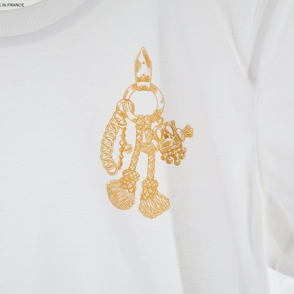 HERMES (エルメス) 25AW カルトゥッシュ 馬具プリント クルーネック