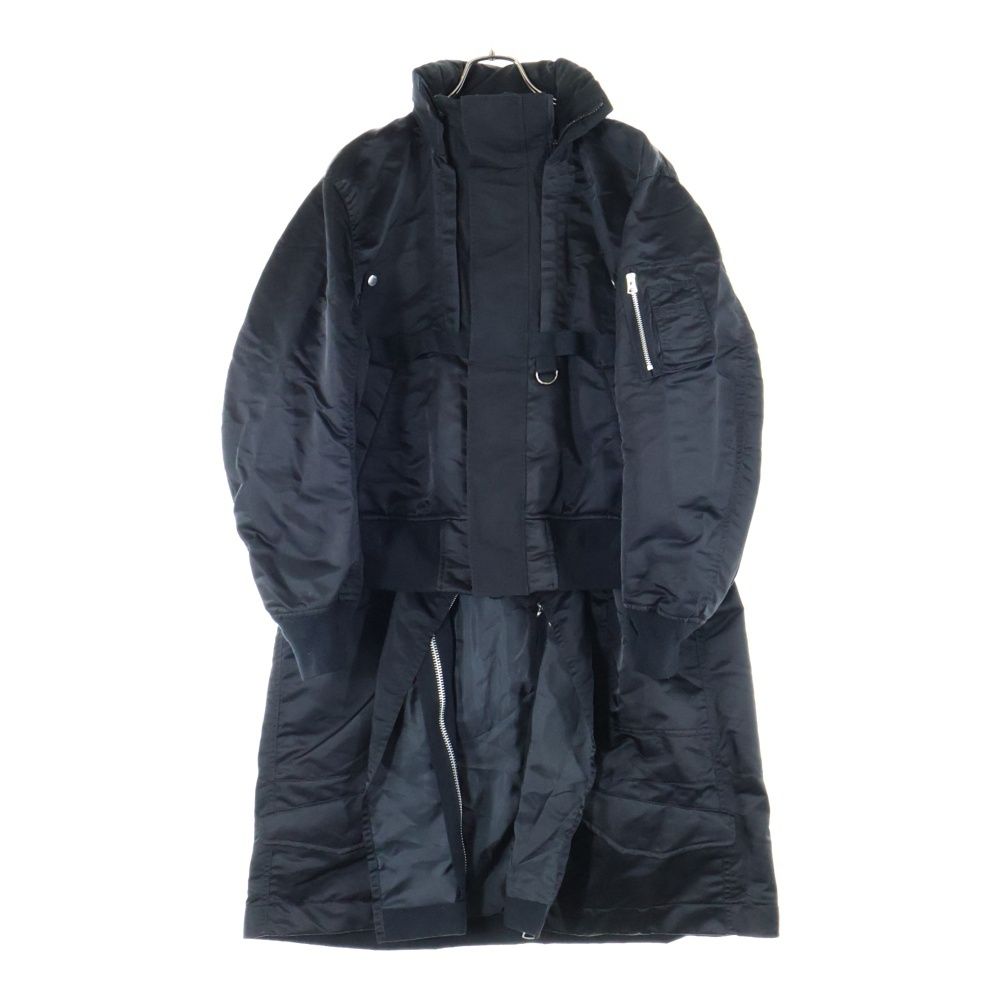 Sacai (サカイ) 22SS Nylon Twill Mix Coat ナイロンツイルミックス