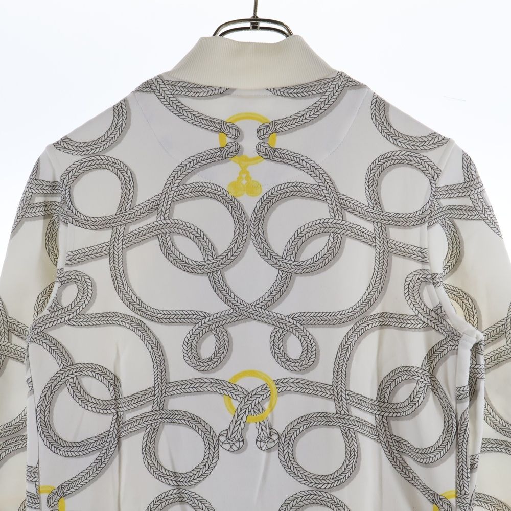 HERMES 新作　ホワイト　スウェットジャケット　ジャケット　エルメス　新品 HERMES 新作 ホワイト スウェットジャケット ジャケット エルメス 新品