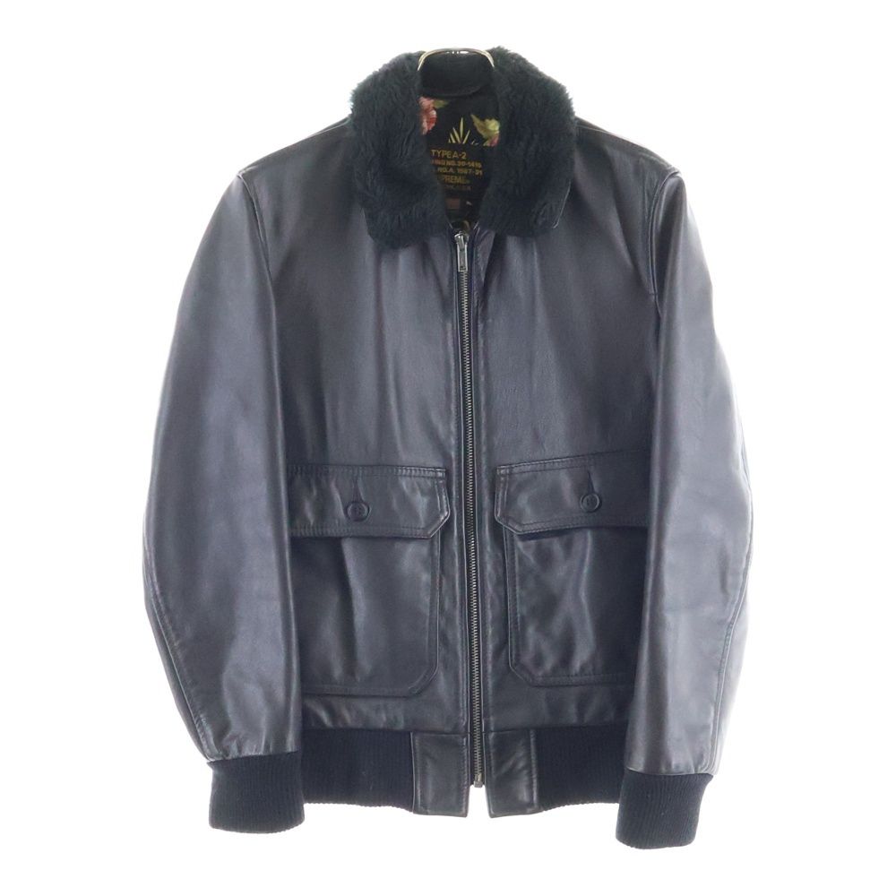 SUPREME (シュプリーム) 12SS×Schott A2 フライトレザージャケット