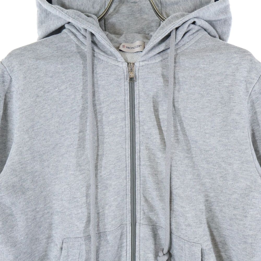 M相当/美品✨モンクレール マグリア スウェット フルデコ ワッペン グレー MONCLER GENIUS 7 FRAGMENT HIROSHI FUJIWARA スウェットシャツ ロゴ