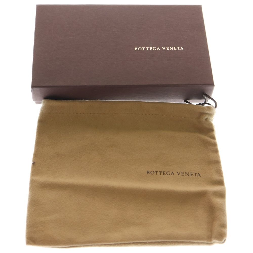 BOTTEGA VENETA ブラウン 長財布 イントレチャート ラウンドジップ BOTTEGA VENETA (ボッテガヴェネタ) イントレチャート ラウンドジップ