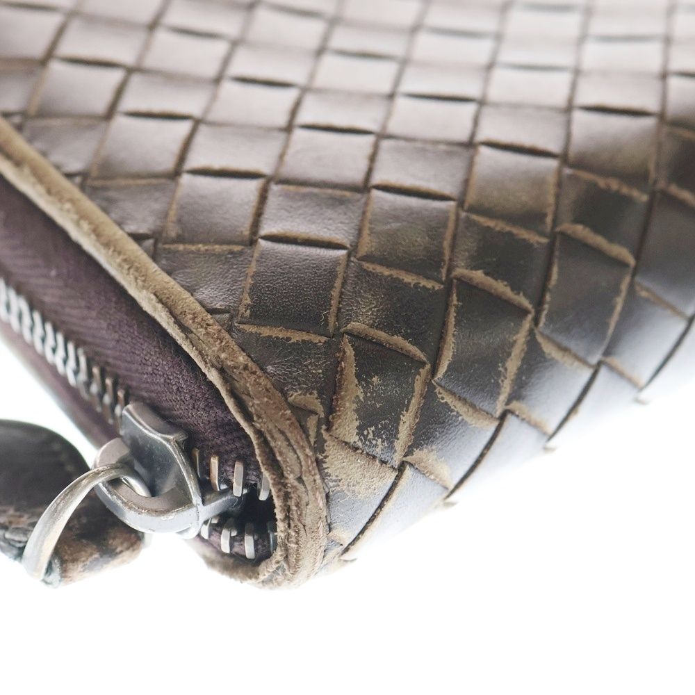 BOTTEGA VENETA (ボッテガヴェネタ) イントレチャート ラウンドジップ