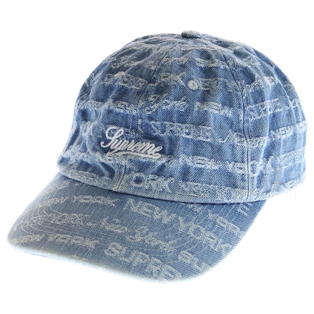 帽子 Supreme Multi Type Jacquard Denim 6Panel SUPREME (シュプリーム) 22AW Multi Type Jacquard Denim 6-Panel