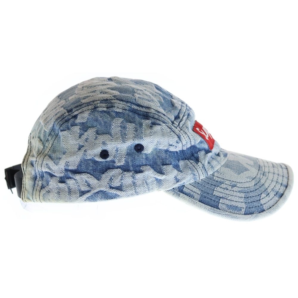 SUPREME (シュプリーム) 22SS Fat tip Jacquard Denim Camp Cap
