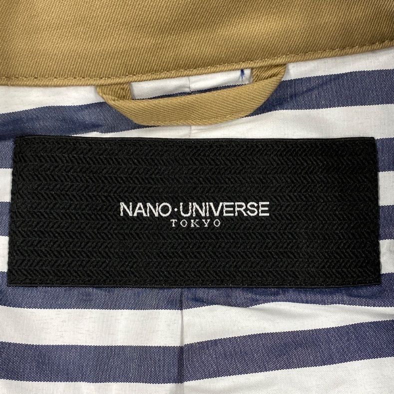 ピA145⚫︎NANO ・UNIVERSE⚫︎ナノ・ユニバース⚫︎コート⚫︎ハーフ
