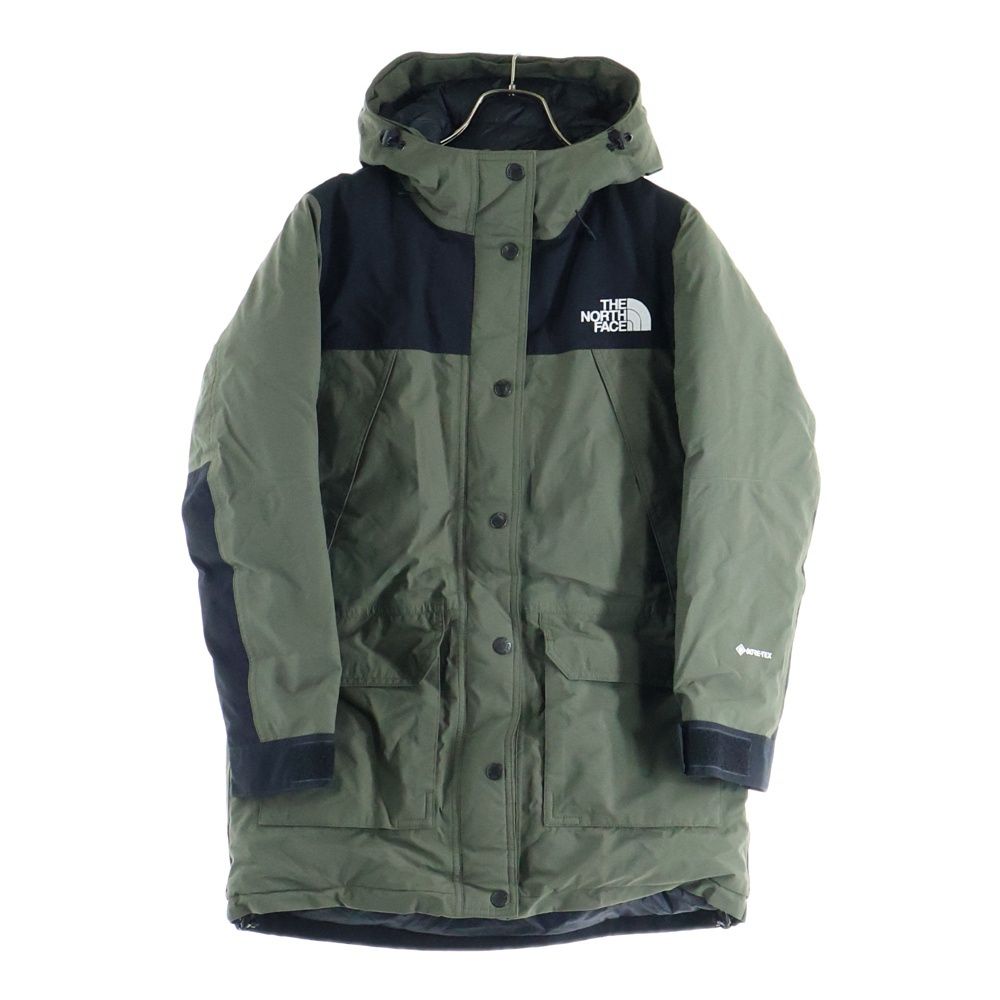 THE NORTH FACE ザノースフェイス DOWN COAT GORE TEX マウンテン ゴアテックス ジップアップダウンジャケット カーキ ブラック ND 91935