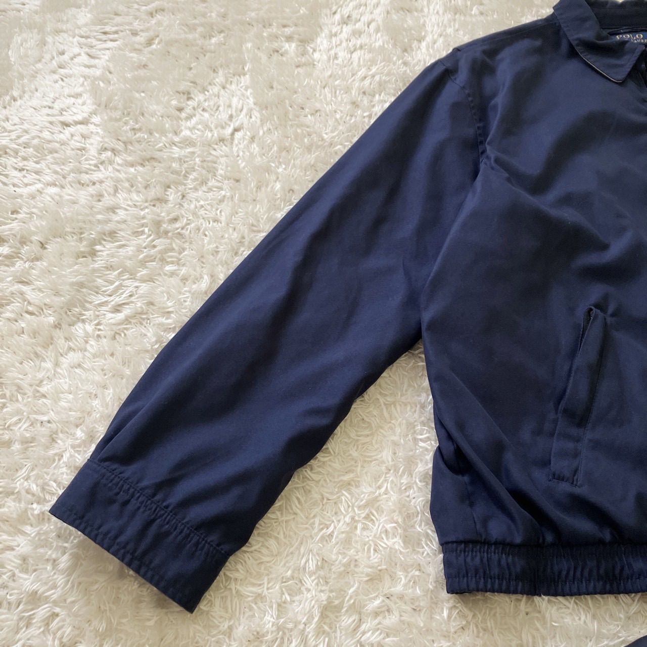 ポニー刺繍ロゴ ネイビー