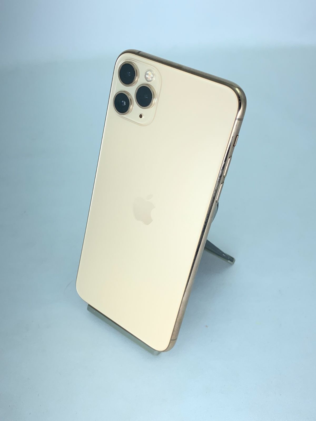 中古・画面キズ有】iPhone 11 ProMax 256GB ゴールド simロック解除済