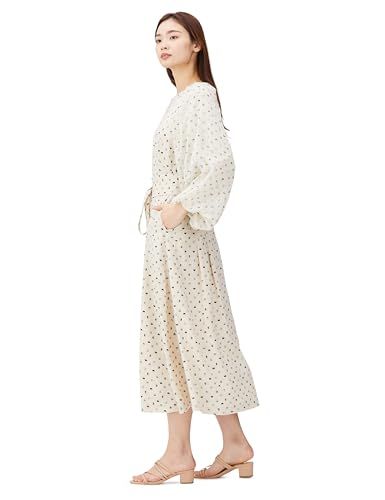  コエル ワンピース ベルト付きドットプリントワンピース レディース 36 その他 フェイスケア