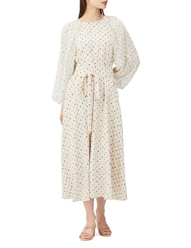 コエル ワンピース ベルト付きドットプリントワンピース レディース 36