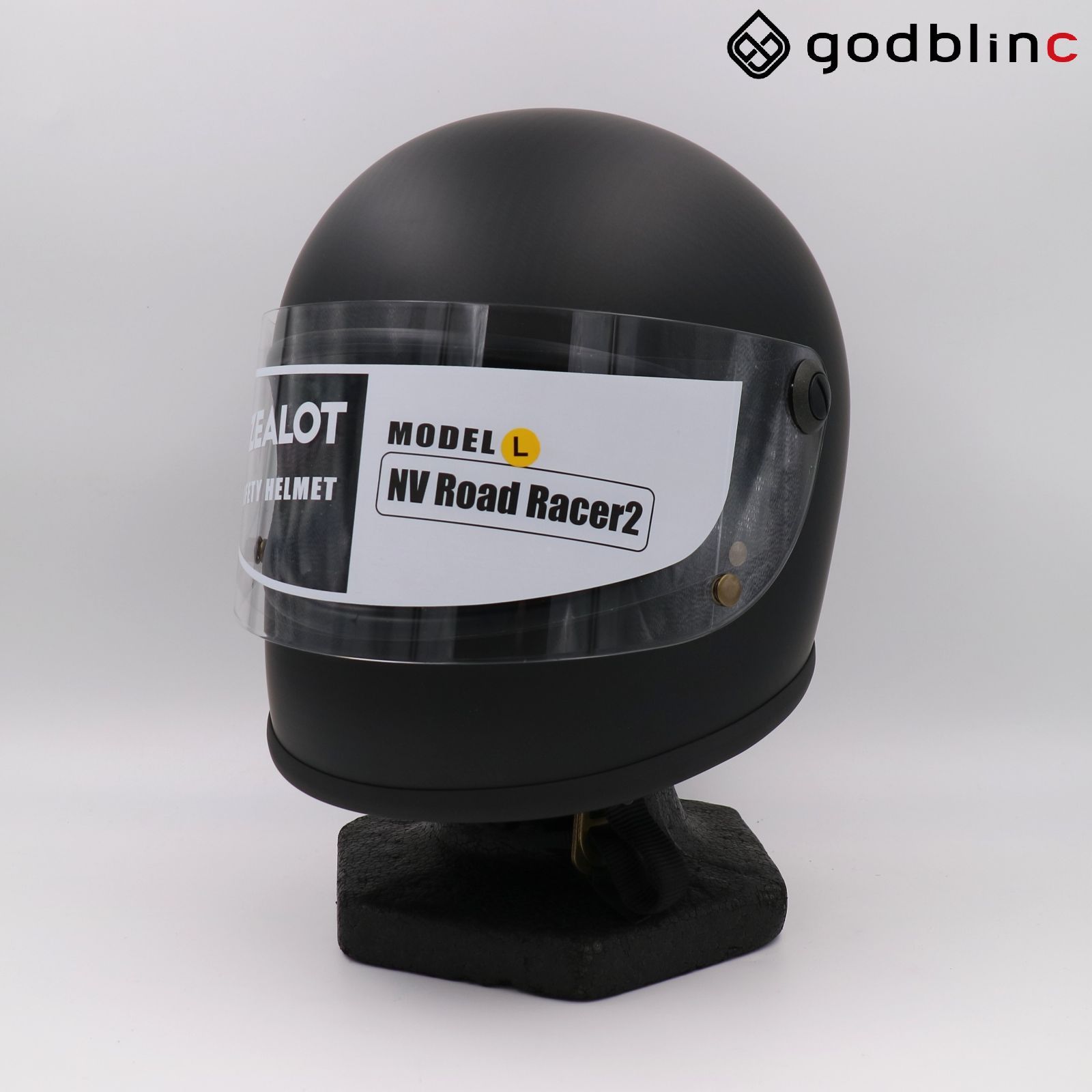 ZEALOT NVロードレーサー2 CARBON HYBRID STD MATT/BLACK Lサイズ