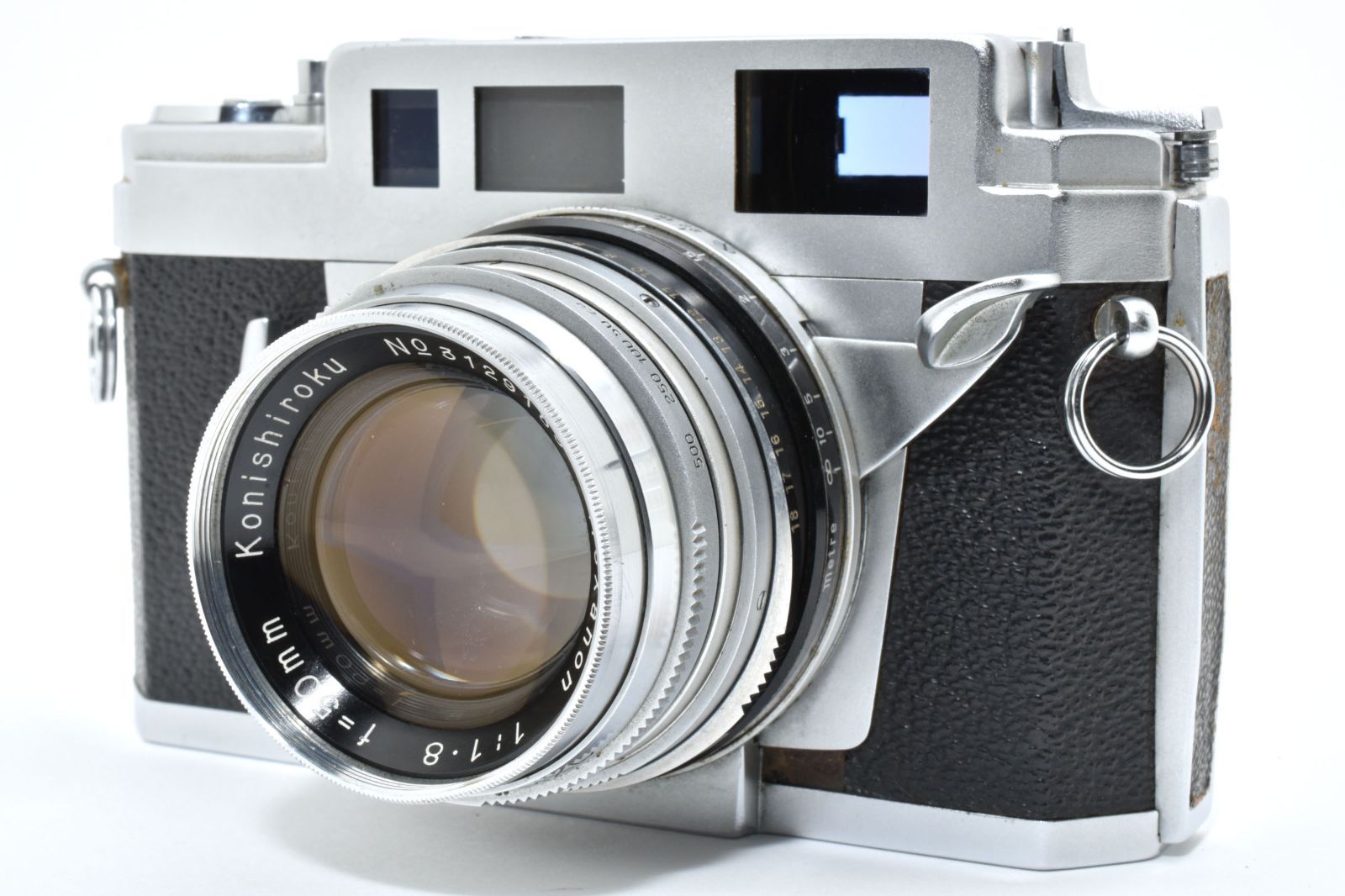 コニカ KONICA III A Hexanon 50 mm F 1.8 レンジファインダー カメラ 品 0623